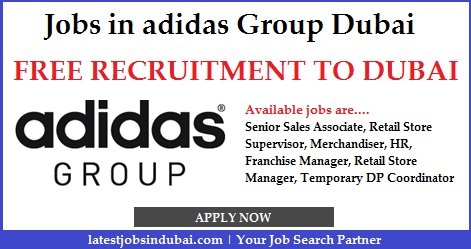 Adidas Careers \u0026 Jobs in Dubai Required Staff Apply Online